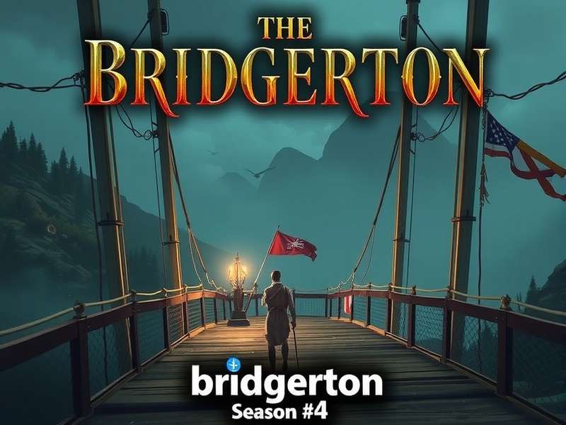 Elegant Regency card table with Bridgerton-style decor and Bridge cards laid out