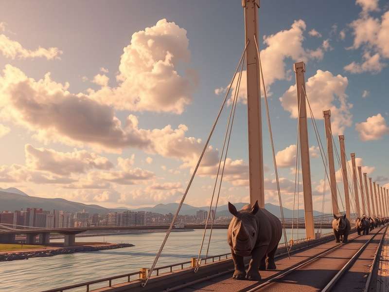 Rhino Bridge strategy guide for Indian players – card table with rhino emblem