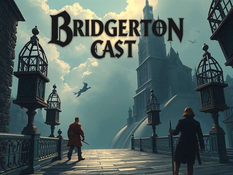 Bridgerton cast ensemble in elegant Regency-era costumes, symbolizing the grandeur of the Ton
