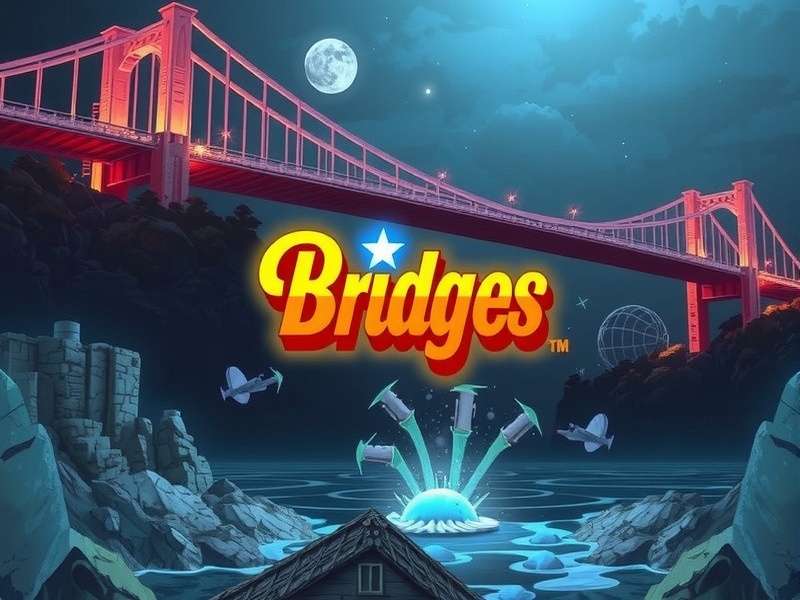 Bridges Overdrive sign in interface showing login form on laptop and smartphone