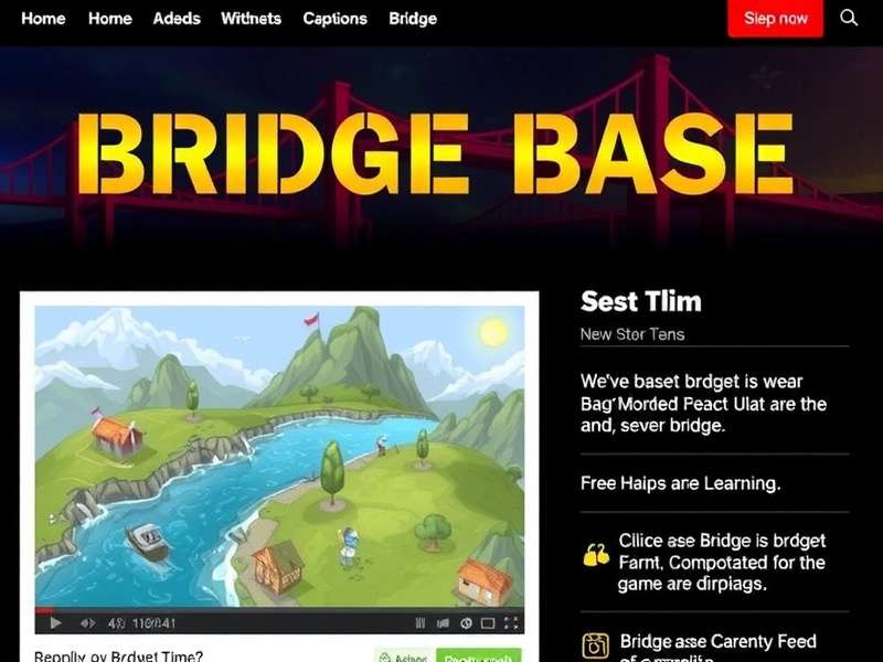 Bridge Base Online Website interface showing bridge table and community features